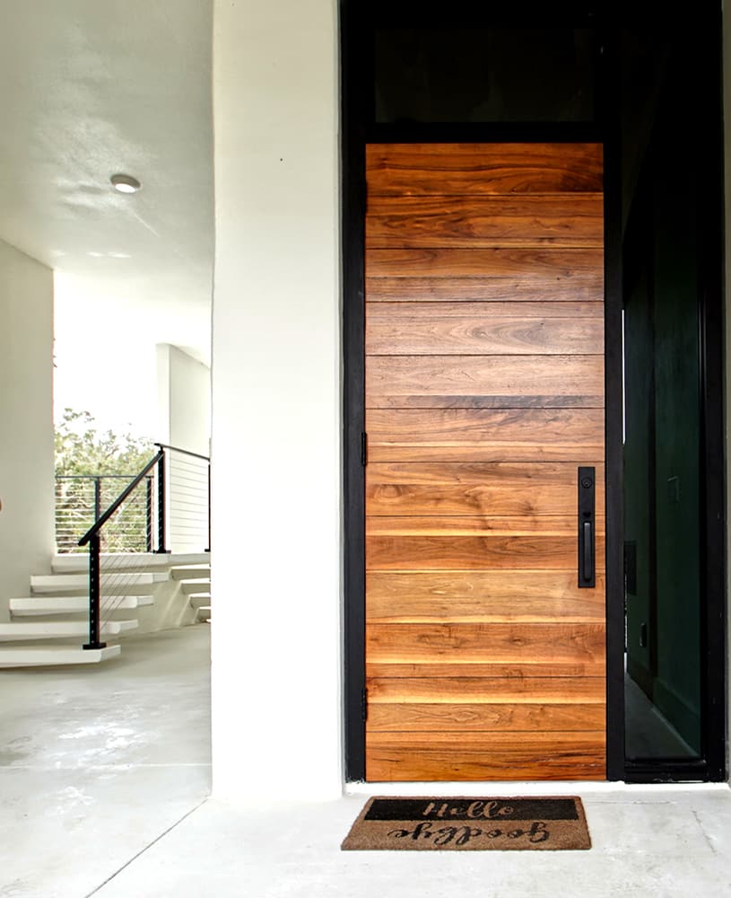 Modern-Stained-Exterior-Door